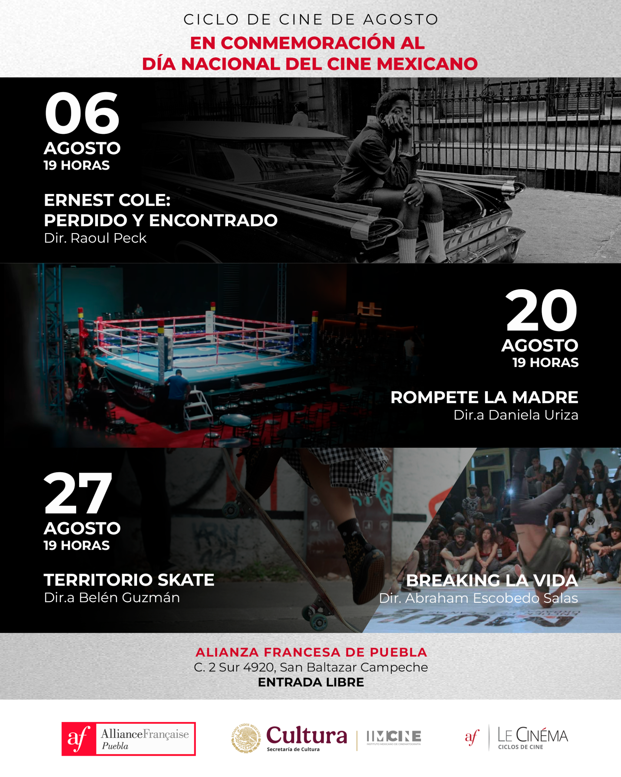 Ciclo de cine de agosto